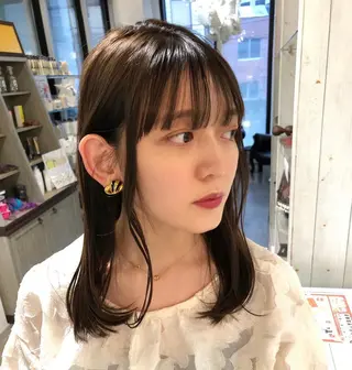 セミロング カラー 【新潟/駅南】 RYOTAのヘアスタイル