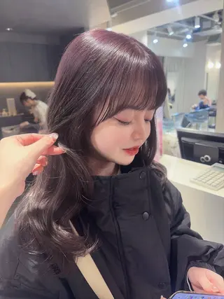 ロング カラー 韓国レイヤー×モテ髪 /MITSUKI🤍のヘアスタイル