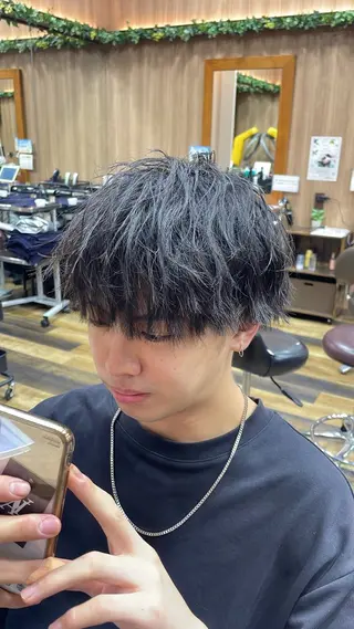 ショート メンズ 山際勇策 /岐阜美容師のヘアスタイル
