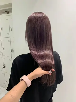 ロング ♡ナチュラルガーリー ♡ベージュ♡RINAのヘアスタイル
