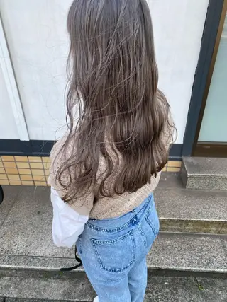 ロング カラー maeda yumiのヘアスタイル
