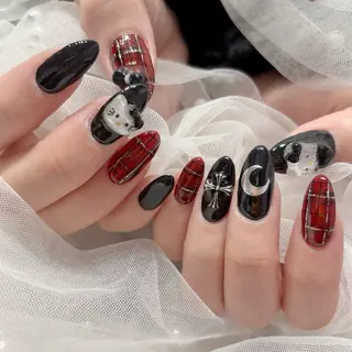 ネイル あ きのネイルデザイン