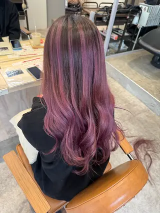 ロング カラー オスズ 🎀´-のヘアスタイル
