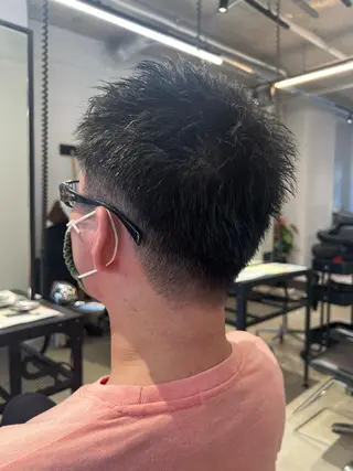 ショート メンズ オタク特化美容師💟 チバコナツのヘアスタイル