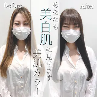 ロング カラー 【悩み解決!美髪へ】 店長 平間 響のヘアスタイル