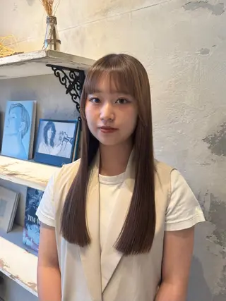 ロング 笹原 叶のヘアスタイル