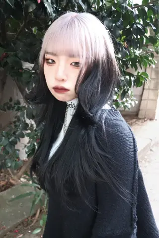 ロング カラー ヘアアレンジ @kyoniyy KYONIのヘアスタイル