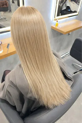 カラー 札幌ブリーチなし 👑ヒリュウのヘアスタイル