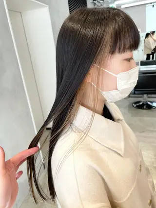 ロング カラー ハイトーン×レイヤー /遠藤将太のヘアスタイル
