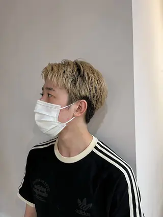ショート メンズ トイ ハルトのヘアスタイル