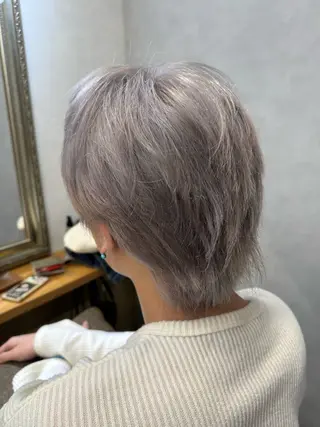 カラー メンズ 縮毛矯正/髪質改善 インナーカラーせいぎのヘアスタイル