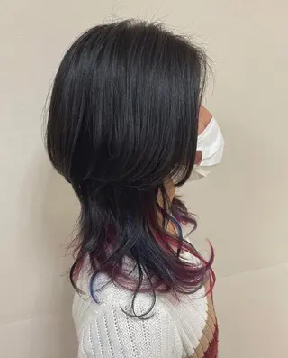 セミロング カラー ヘアアレンジ enurk店 🍋 M I K U  *のその他イメージ