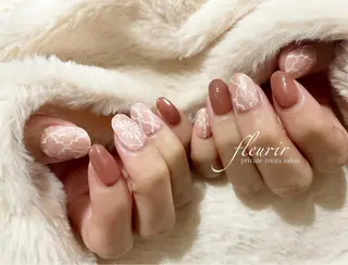 ネイル フルリール 【プライベートサロンのネイルデザイン