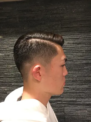 ショート メンズ 牧 颯斗のヘアスタイル