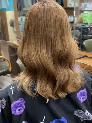 ミディアム 神 甚八のヘアスタイル