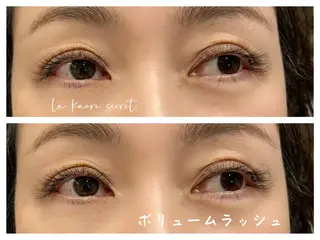 マツエク・マツパ la kaori secretのマツエク・マツパデザイン