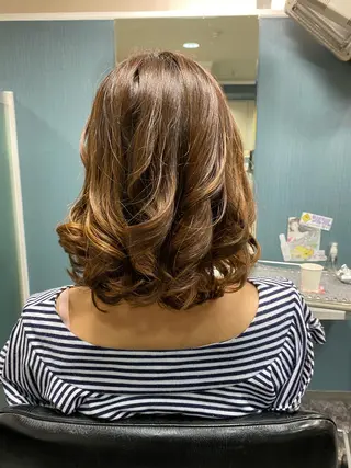 セミロング 木下 広太のヘアスタイル