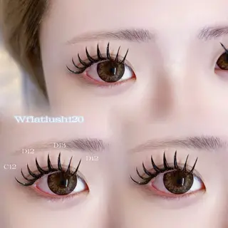 マツエク・マツパ 𝐍𝐀𝐍𝐀 ⟡.·のマツエク・マツパデザイン