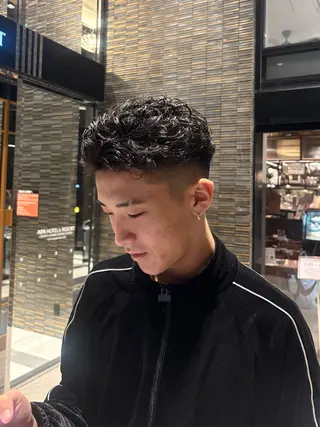 ショート カラー パーマ メンズ メンズ特化 / Reiのヘアスタイル