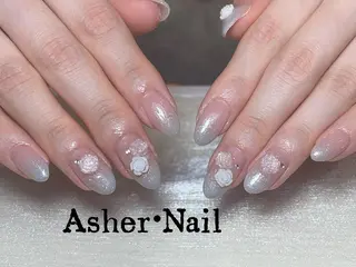 ネイル Asher-Hana 🎗のネイルデザイン
