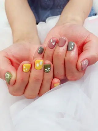 ショート ネイルJaol 池袋のネイルデザイン