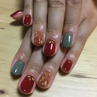 ネイル SUN&MOON REOのネイルデザイン