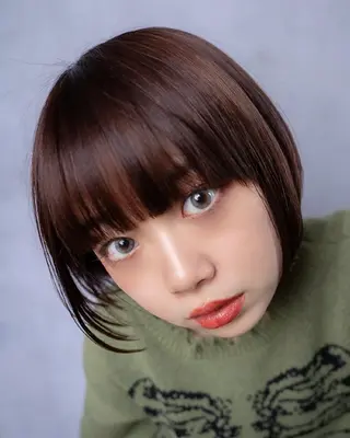 ショート カラー 松尾 泰伸のヘアスタイル