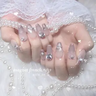 ネイル HAPPINAS🎀  れん🖤痛ネイルのネイルデザイン