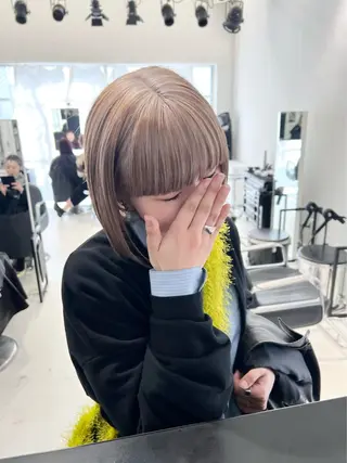 ショート カラー HARU//原宿🤍 リピート率NO.1のヘアスタイル