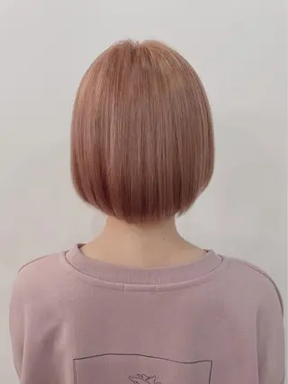 ショート カラー おおたかの森/透 明感/小林のヘアスタイル