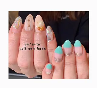 ネイル ﾈｲﾙﾙｰﾑﾘｯｶ 𝐦𝐚𝐲𝐮のネイルデザイン