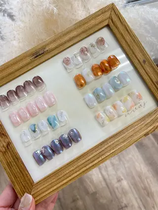ネイル nuás nail & eyeのネイルデザイン