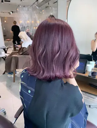 ミディアム カラー 💘大人可愛く💘 Natsuki❥❥❥のヘアスタイル