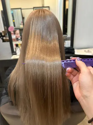 ロング カラー レイヤー　髪質改善 ｆｉｔｉ横須賀中央のヘアスタイル