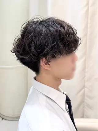 パーマ メンズ 【𝐀𝐬𝐡-池袋 】ひな💭🎀のヘアスタイル