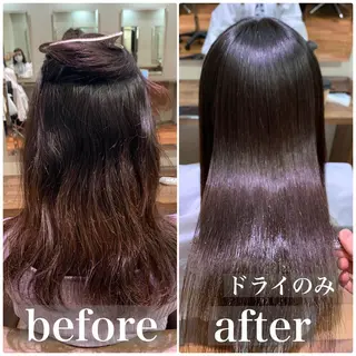 セミロング パーマ 【縮毛矯正プロ講師】 島野 伊央汰のヘアスタイル