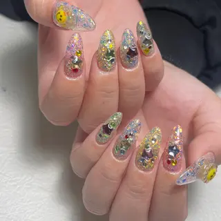 ネイル Aki 💖ゆちたの部屋のネイルデザイン