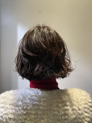 ショート カラー パーマ 🎀レイヤー/パーマ カラー/ai🎀のヘアスタイル