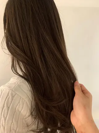 ロング カラー 似合わせカット🫧 吉見衣生のヘアスタイル