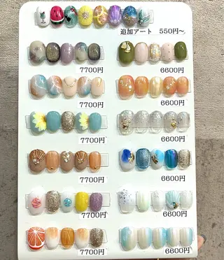 ネイル SecondMW _nail 　川連のネイルデザイン