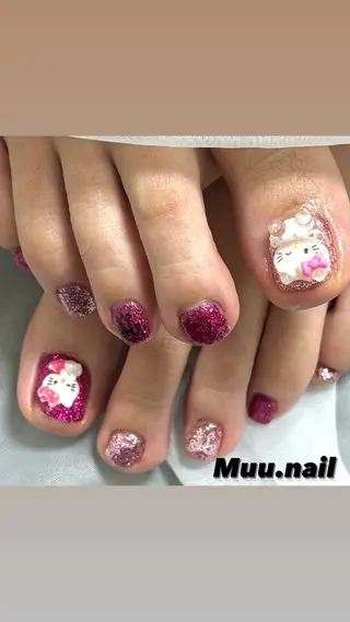 ネイル Muu.nail 🉑早朝深夜🉑のネイルデザイン