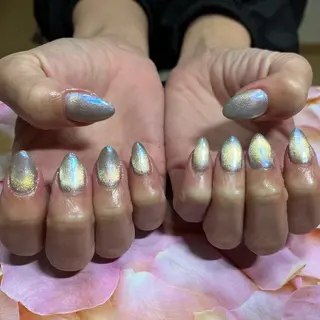 ミディアム hs nail salonのネイルデザイン