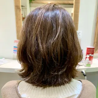 ショート パーマ ショート×カラー 🦊堀米早紀【荻窪】のマツエク・マツパデザイン