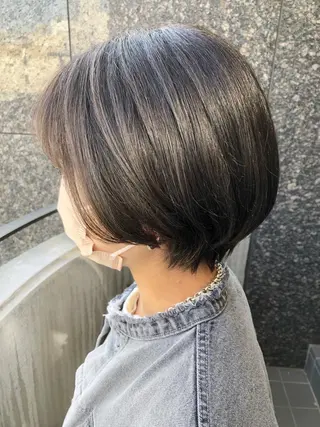 ショート カラーアンドケアリタ kitamuuuのヘアスタイル