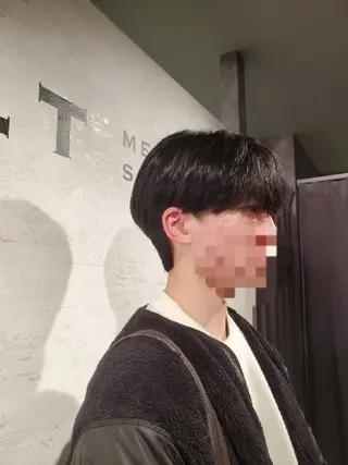 ミディアム メンズBOLT ハシモトのヘアスタイル