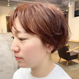 ショート カラー 坂本 裕介/パーマのヘアスタイル