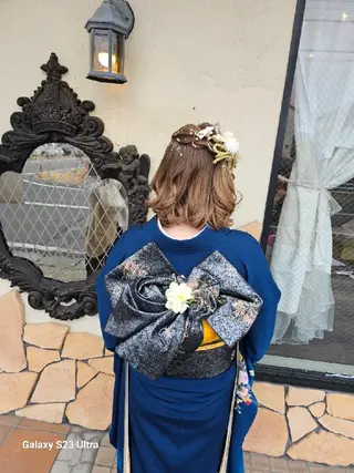 セミロング ヘアアレンジ  echo いとう かよのその他イメージ