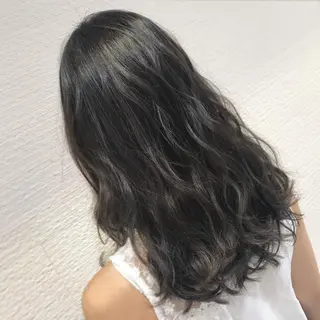 セミロング カラー 【メンズ縮毛矯正】 田中秀斗のヘアスタイル
