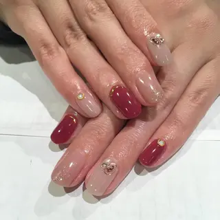 ネイル 渡邊 束紗のネイルデザイン