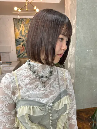 ミディアム ハシモトタケル🌿 ボブ/レイヤーカットのヘアスタイル